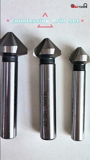 🔹 Countersink Drill Set & HSSE Type A Center Drill