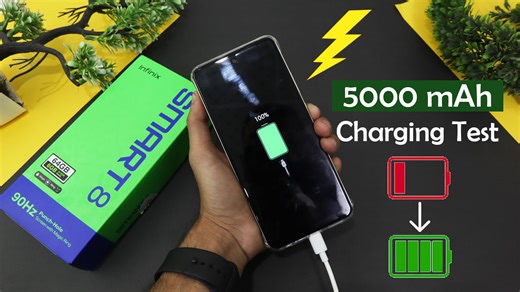 Infinix Smart 8 charging test. This is Infinix Smart 8 full battery charging test. Infinix Smart 8 launched with 5000 mAh battery and 10W charger. So here we check how much time Infinix Smart 8 takes to get fully charged from 0% to 100% battery. Infinix Mobile . #InfinixSmart8 #ChargingTest #Phonebolee | Phonebolee.com