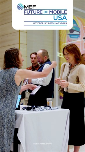 MEF was in Las Vegas last week for The Future of Mobile USA 2025 – where we brought together the most influential voices in mobile from across the Americas and beyond to discuss the state of the US ecosystem and its global influence. The event featured a stellar lineup of expert speakers, including former FCC Commissioner Michael O'Rielly, Microsoft’s senior Corporate Counsel Anna Gentry, President & CEO of the Canadian Telecommunications Association Robert Ghiz and a full roster of top innovato