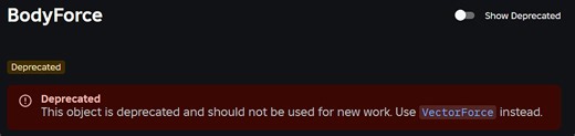 Add Gravity as a separate Physics Property OR add "override gravity" to VectorForce. What happened to Beyond the Dark? Is VectorForce efficient?