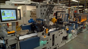 W+D 102 “Stealth” - fully servo driven envelope machine