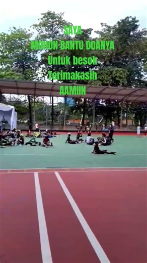 Saya Mohon bantu Doanya besok semua penonton Terimakasih@MYNA1022 #lineskate