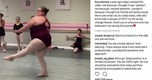 Bullied dancer's 1-year incredible transformation