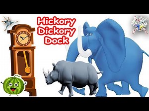 🐘 Hickory Dickory Dock... with an ELEPHANT! ⏰🎶 | AI55AI15