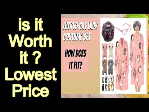 REVIEW Liitrsh Cat Lady Costume Set Features - Important Information