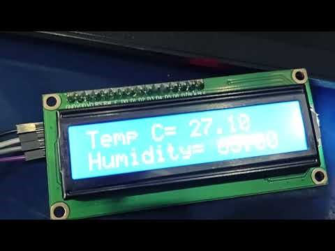 Temperature and Humidity Sensor with Display
