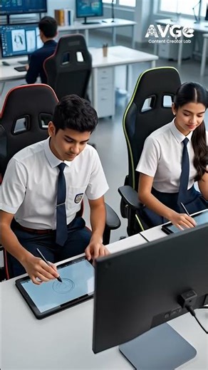 Why Animation Is It Important at an Early Age in AVGC Lab ? #avgc #shorts