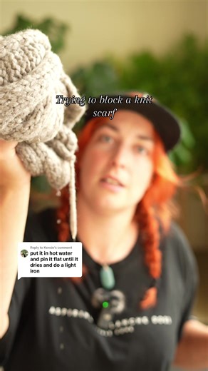 Knit Scarf Blocking Techniques | Learn How to Block Better