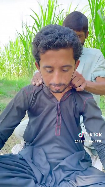#asmr body relaxing massage # back therapy massage #asmrvideo #asmrsounds #asmrwithsaga