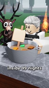 The best food in 99 nights in the forest #roblox #reelsvideo | ImFiji Gamaing