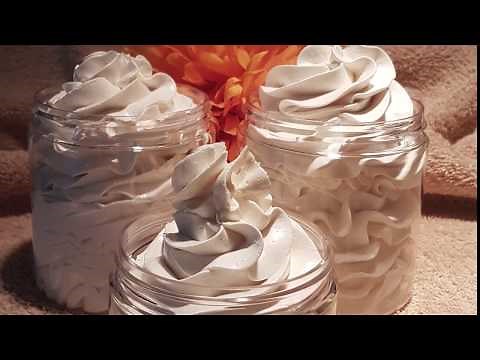 Making Shea & Mango Whipped Body Butter with Essential Oil - All Natural DIY with Recipe