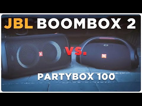 JBL Boombox 2 vs. Partybox 100 | Besser für weniger Geld? | 2020 | deutsch