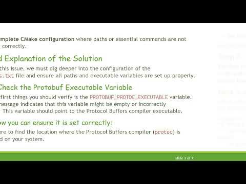 Resolving cmake Directory Issues with Protocol Buffers Compilation in C+ +