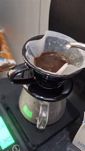 Paket Alat Kopi Rumahan Manual Brew v60 dripper set lengkap + Timbangan Timer