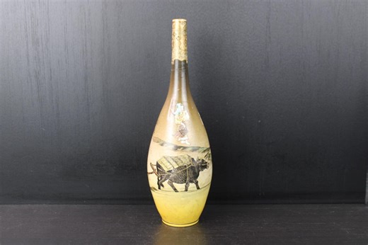 Antique Japanese Hand Painted Pottery Satsuma Vase. Meiji Periode. - Etsy