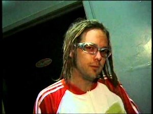 JD on backstage pass