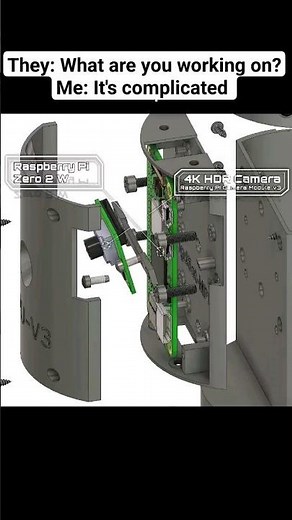 IgdSat Satellite for CanSat competition 2024 #raspberrypi #cansat #fusion360 #tech #internetofthings