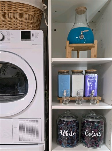 Laundry room cleaning 🫧🧺✨️ There's no better feeling 🥰 #laundryroom #cleaningmotivation #cleaninghacks #organized #cleanwithme
