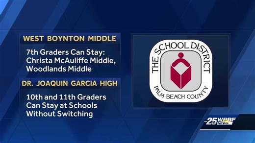 School District of Palm Beach County approves new boundaries for several schools