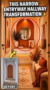 Small Entryway Makeover: Fall Edition #diy #homedecor