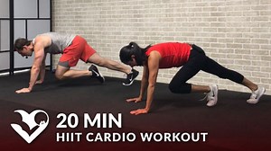 20 Minute HIIT Cardio Workout at Home - HASfit - Free Full Length Workout Videos and Fitness Programs