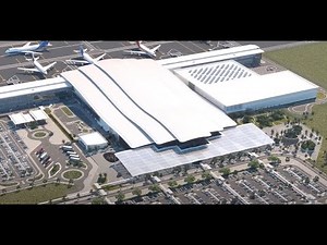 Animation and modelling of new Kigali International airport