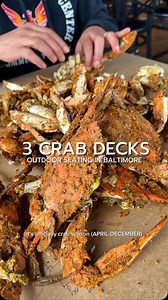 It’s warming up, so here are 3 crab houses with outdoor decks! Let us know your go-to spots! In order of appearance (not ranked): 🦀 @skipjackscrabdeck 🦀 @locustpointsteamers (get snowballs at @_icequeens after!) 🦀 @nicksfishhouse New to crabs? A few quick tips: 🦀 Go for Large, XL, or Jumbo-they’re pricier but meatier and easier to pick. 🦀 Late summer/fall = peak heavy crab season, but we eat them year round. 🦀 Locals don’t go to Phillips for traditional steamed crabs. You just won’t get th