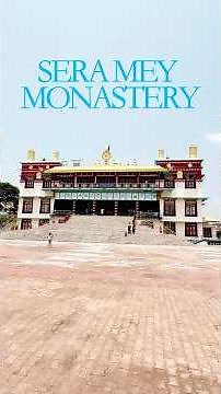 Sera Mey Monastery | Karnataka | Bylakuppe | Coorg | Tibetan settlement #travel #tibet #buddhism