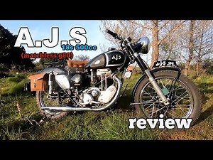 A J S 18s Matchless G80 . Classic review