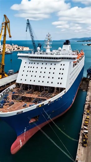 🚢 Next-Gen Mega Ship Design | Future of Cargo Vessels