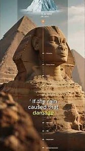 Is the Great Sphinx Older Than the Pyramids? Water Erosion Theory #Shorts