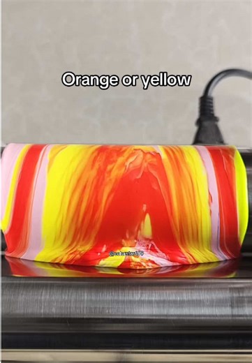 Orange or Yellow? A Color Mixing Challenge