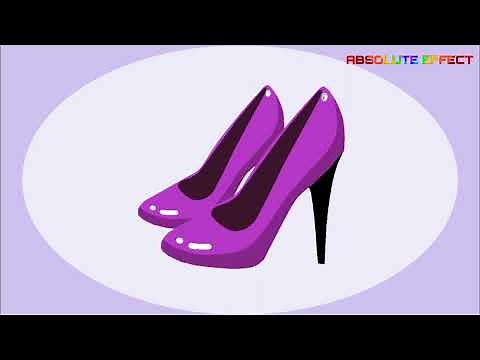 High heels 08 slow walking with echo Sound effect No Copyright