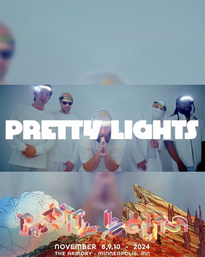 Pretty Lights Soundship Spacesystem 2024 Check Your Vector Tour visits The Armory in Minneapolis, MN November 8th, 9th, and 10th. Get your tickets today! | Pretty Lights