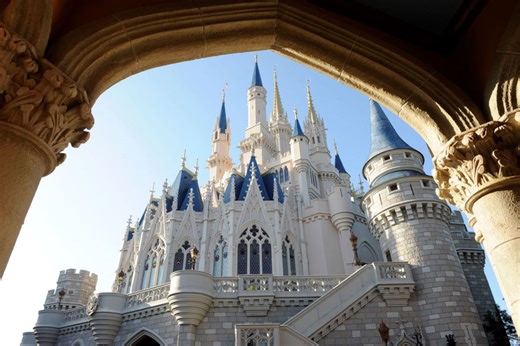 Cinderella’s castle is almost done with its major makeover