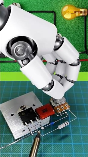 220V AC Light Dimmer Circuit Using TRIAC and DIAC#LightDimmer #TriacDimmer #ACVoltageControl