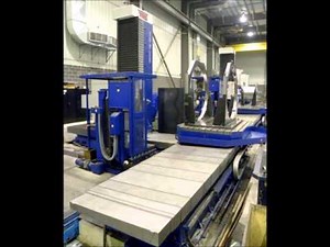 USED 5.12" TOS WHN 13 CNC TABLE TYPE HORIZONTAL BORING MILL, 2008