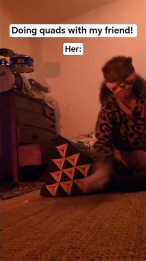 Doing jumps with my friend! #quads #jumps #quadrobics