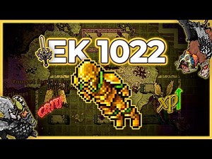 EK 1022 Hunt Solo Kilmaresh Catacombs 18kk/h (225%) - Tibia Hunt #tibia #tibiahunt #hunts