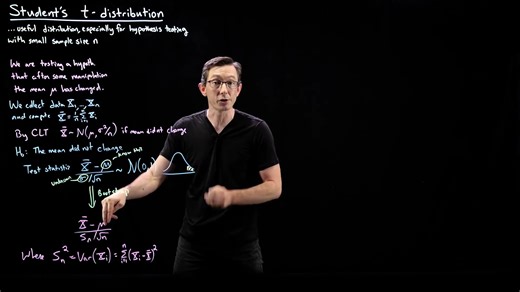 25 Student's t-distribution in Statistics
