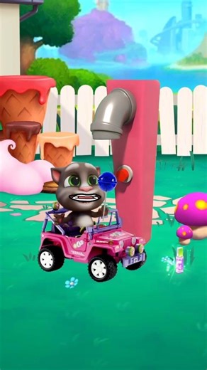 Lolipope Machine My Talking Tom 2 😅 #shorts #tom #cat #challenge #funny #mytalkingtom #trend1