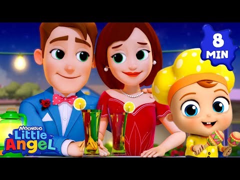 Surprise Date for Mom and Dad! ❤️ | Little Angel | Kids Songs & Nursery Rhymes