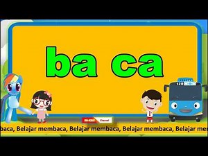 Membaca | Membaca huruf vokal a | Belajar membaca bagian 2 | BB-Kids Channel
