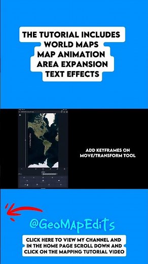🚀 Want to Make Amazing Mapping Videos? Watch My Full Tutorial! 🌍