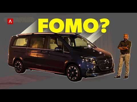 Mercedes-Benz V-Class Launched At Rs 1.40 Crore - Toyota Vellfire Killer?