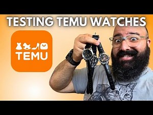 Are Temu Watches Any Good?!!