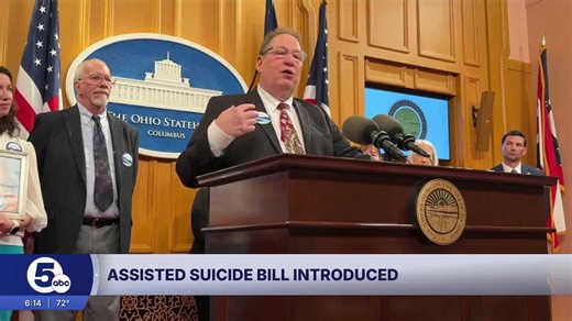 Ohio lawmakers introduce bill to allow for medically assisted death