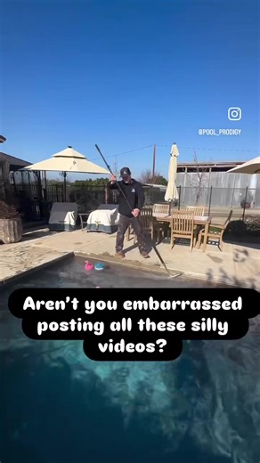 We have a blast making these silly videos, but let's be real: nothing beats the joy of a clean pool! So why not give us a call and set up your weekly pool service? Your pool deserves a little TLC (and so do we)! 😜 📞 Reach out to us today at 559.535.2422 or visit our website at poolprodigy559.com #22nickwhip🐥 #poolcare #PoolProdigy #fyp