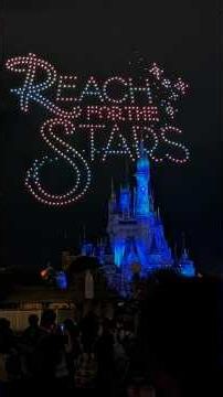 【7月2日～9月14日】Reach for the Stars: Everlasting Dreamsドローンショーが綺麗すぎた！ #ディズニー #reachforthestars