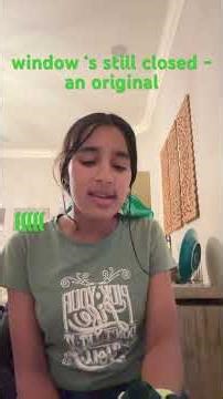 window’s still closed-an original #singersongwriter #foryou #fyp